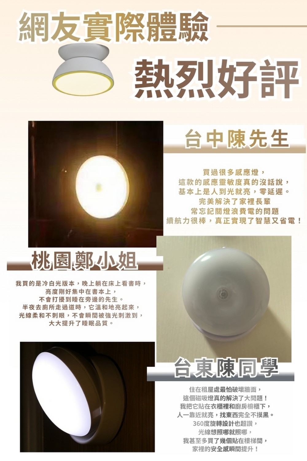 360度AI智能感應燈