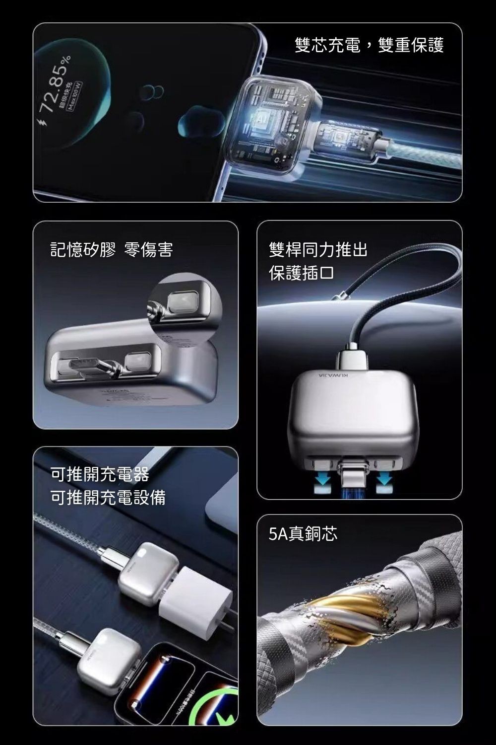 AI識別滿電分離器