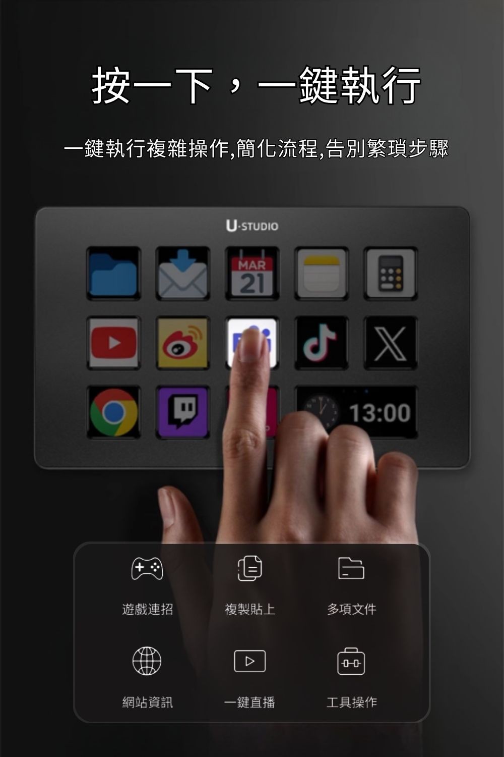 Ulanzi智能快捷鍵盤