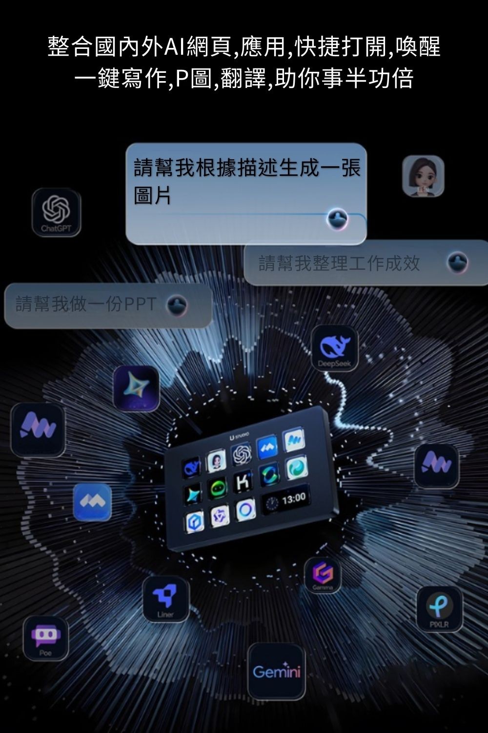 Ulanzi智能快捷鍵盤