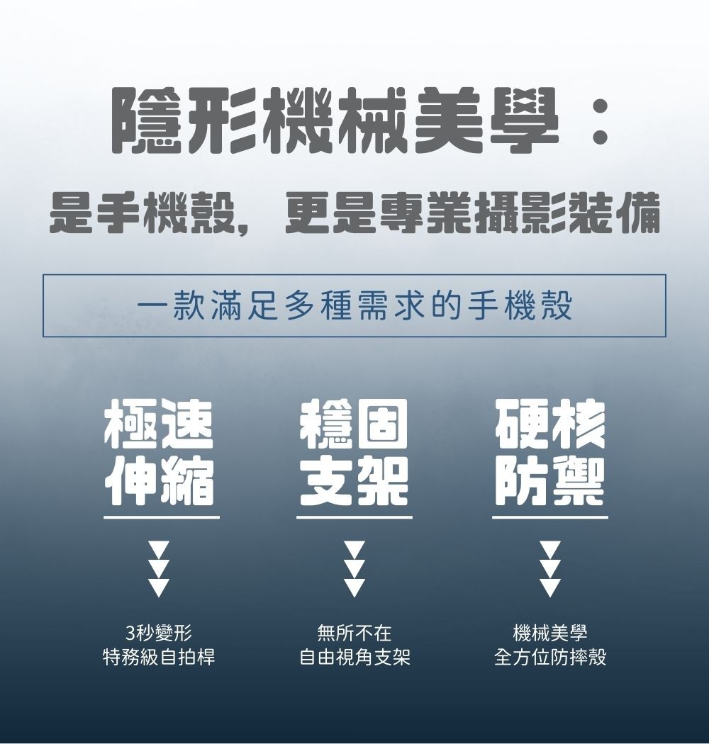 一體式自拍手機殼