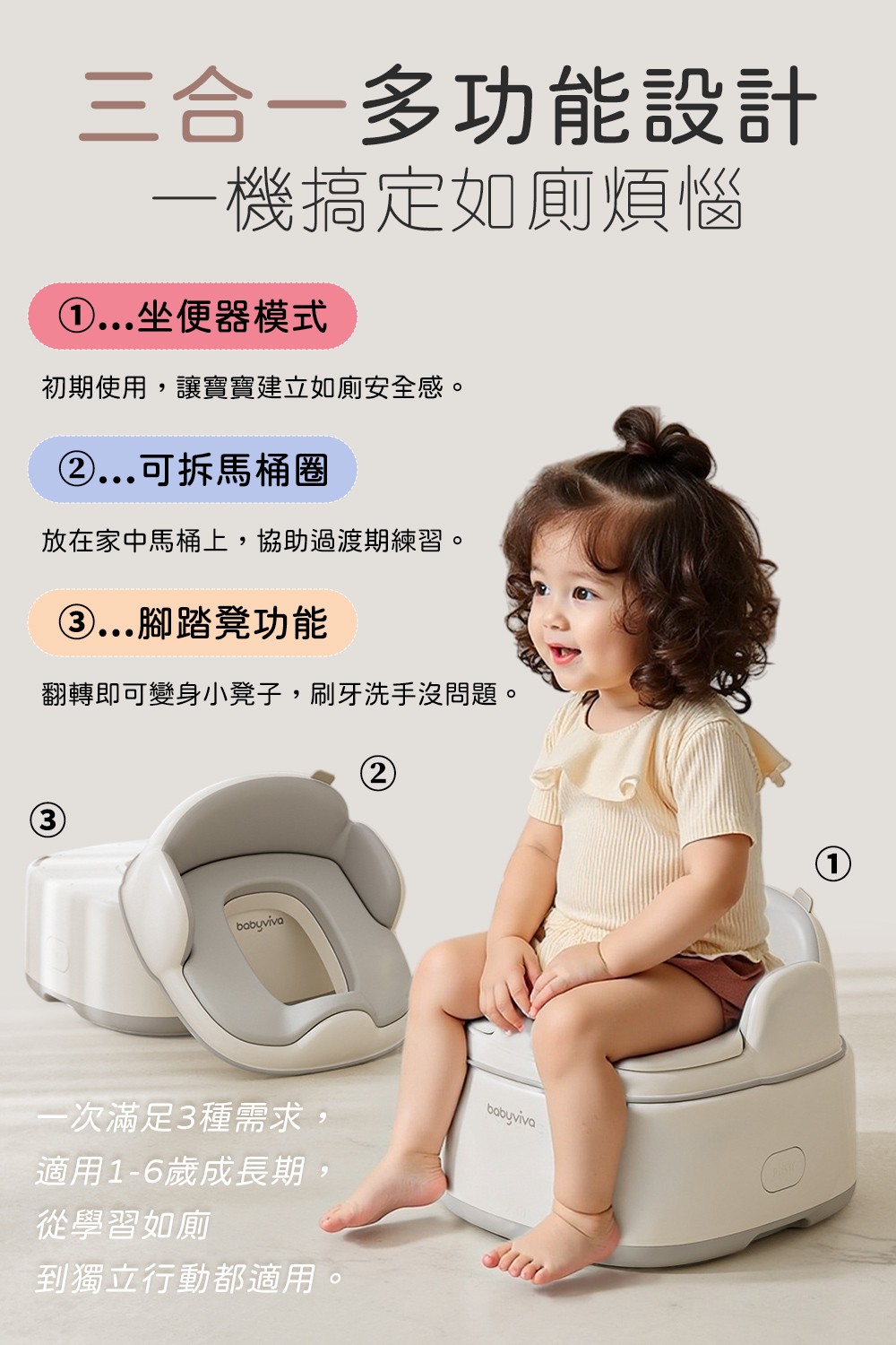 兒童多功能馬桶