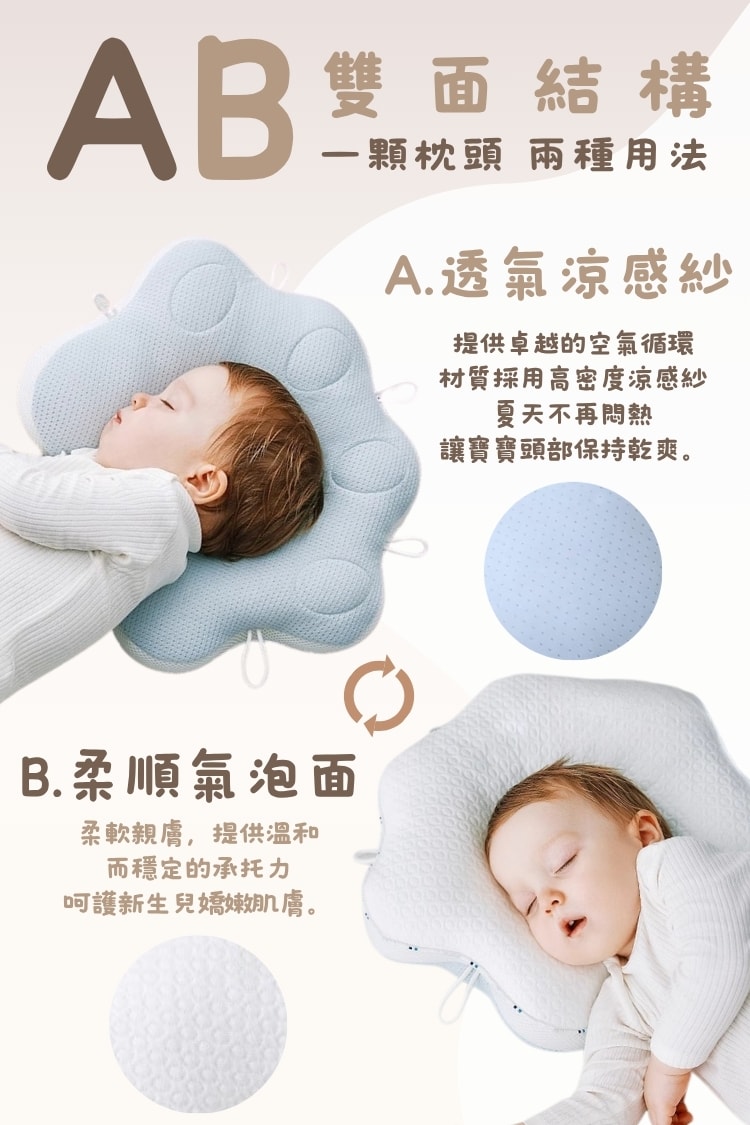 兒童貓爪定型枕