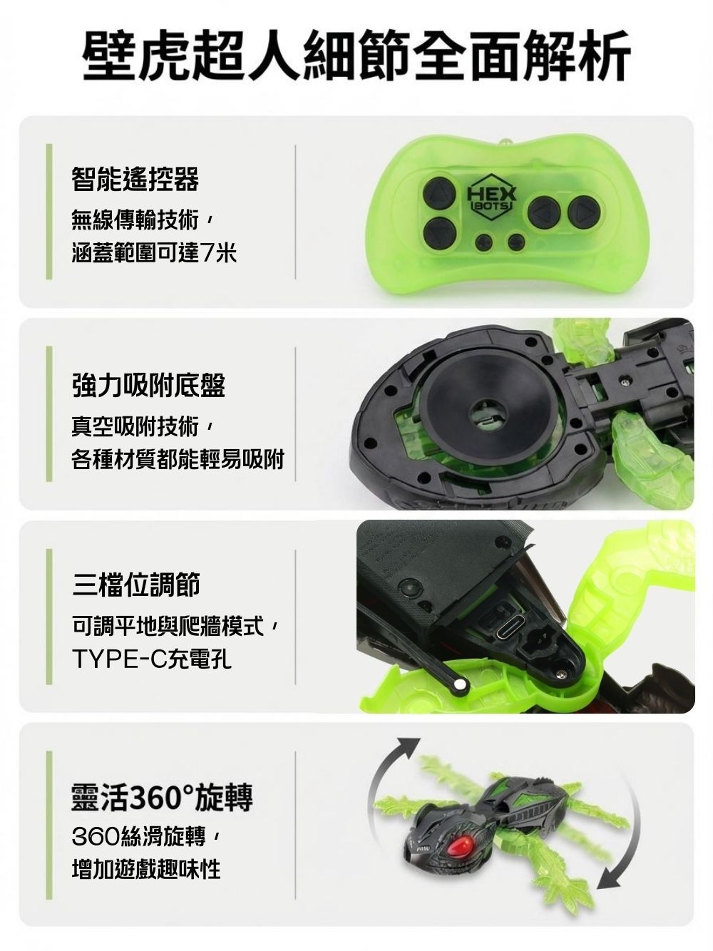 反重力壁虎超人