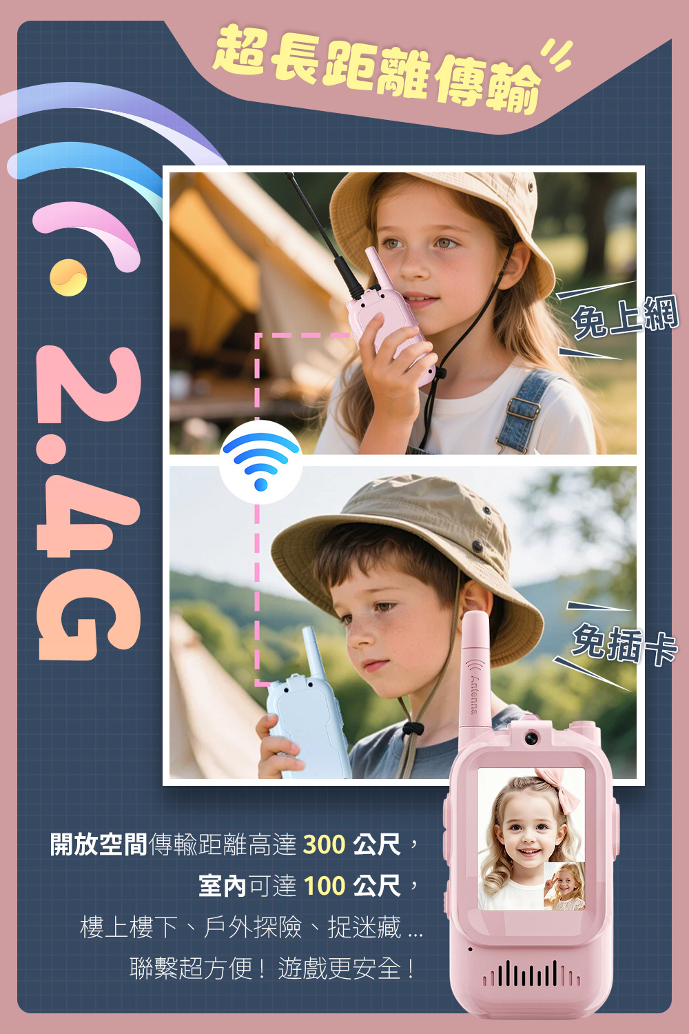 呼叫呼叫！兒童智能影像對講機