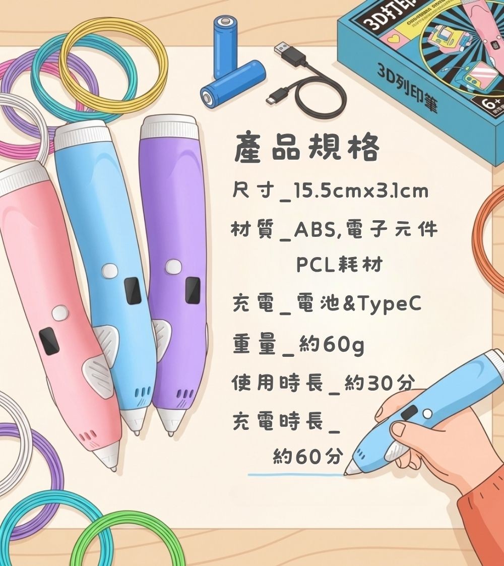 奇妙的空畫家｜3D智慧列印筆
