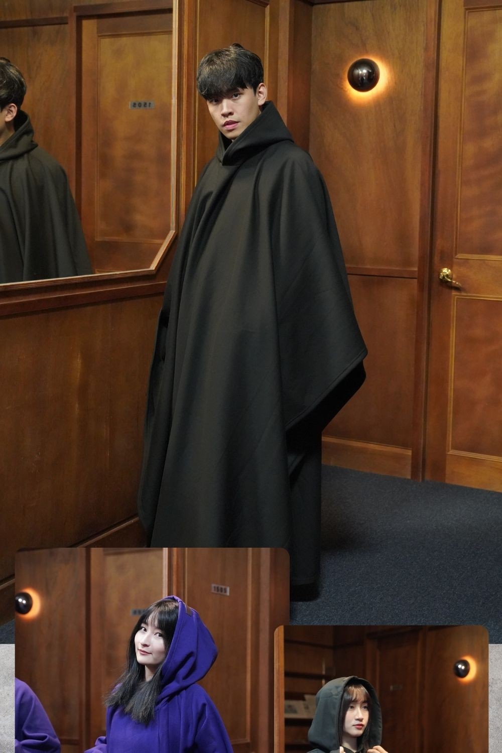 巫師斗篷連帽外套