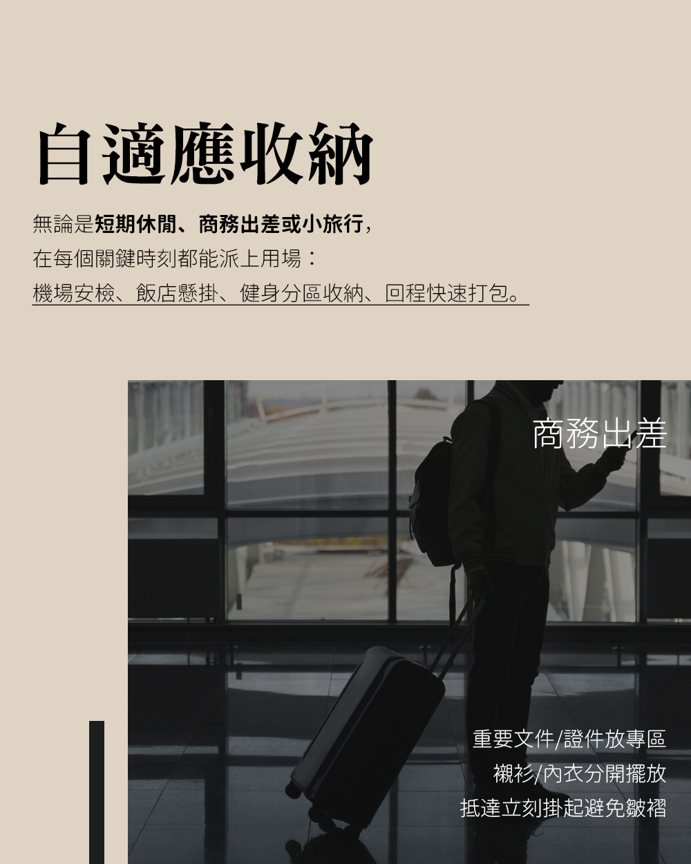 旅行神器六合一收納包