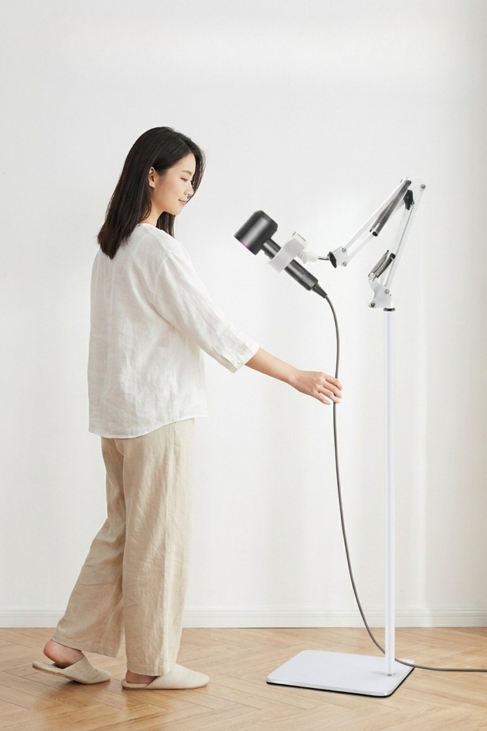 架好風光落地懸臂吹風支架