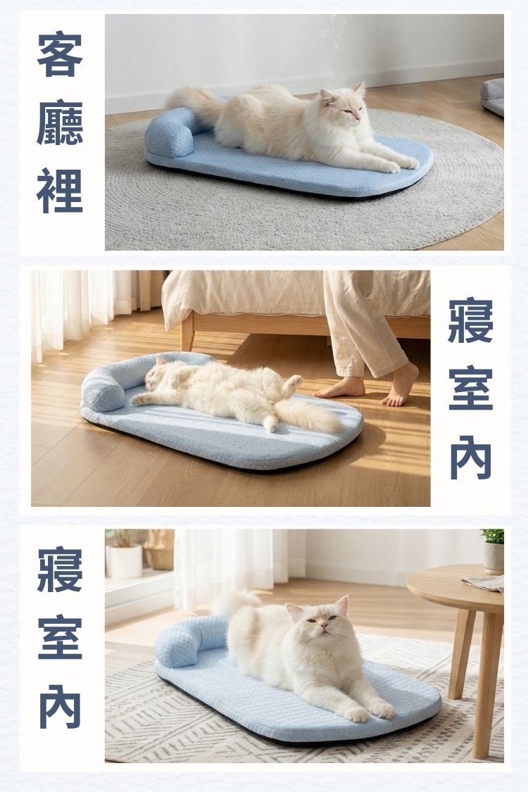 毛孩冰絲豆豆窩