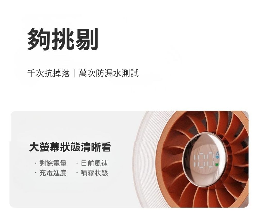 涼涼夾pro四合一冰霧風扇