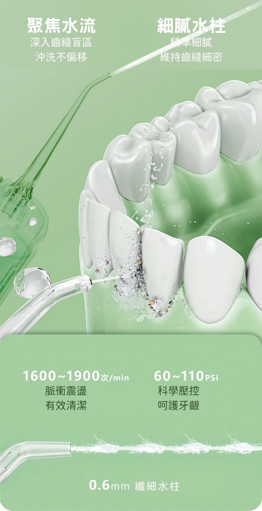 菜渣掰掰沖牙機