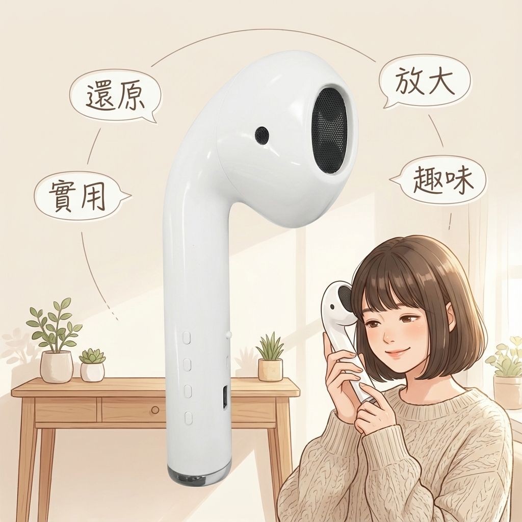 超巨AirPods藍芽音響