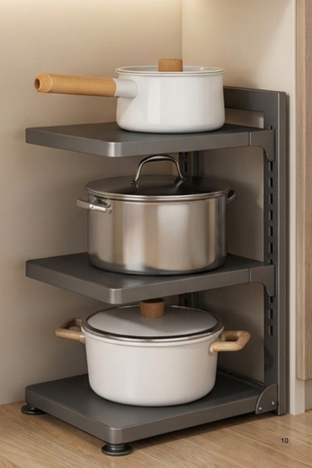 鍋具分層收納架