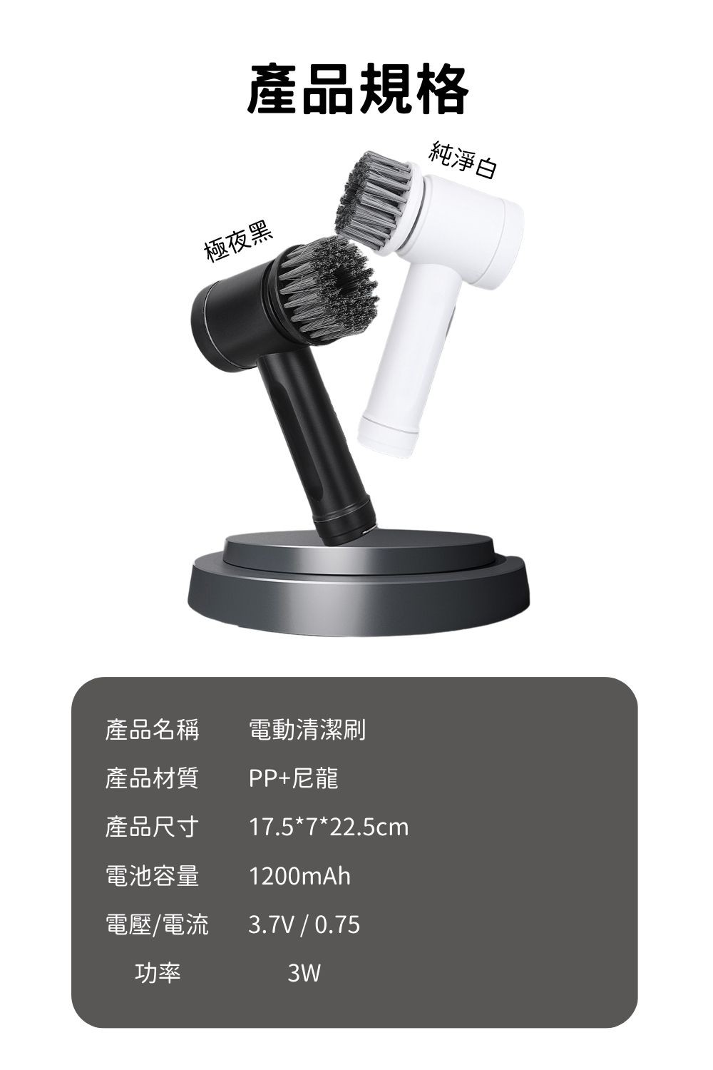 ColorFan 電動清潔刷