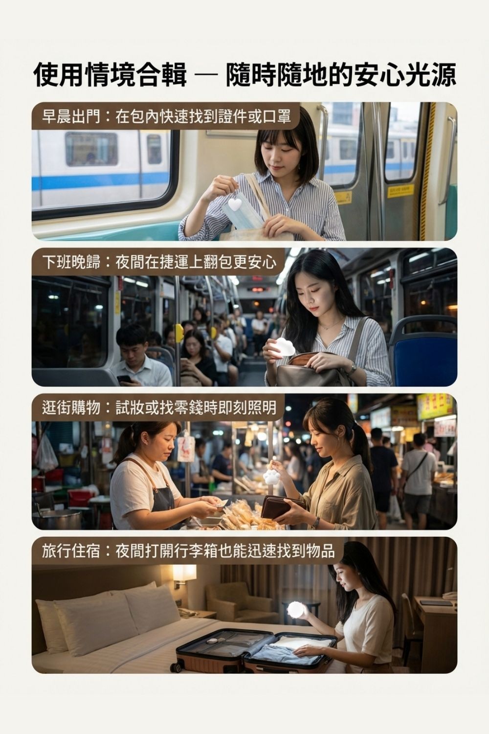 黑洞剋星｜包包燈鑰匙圈