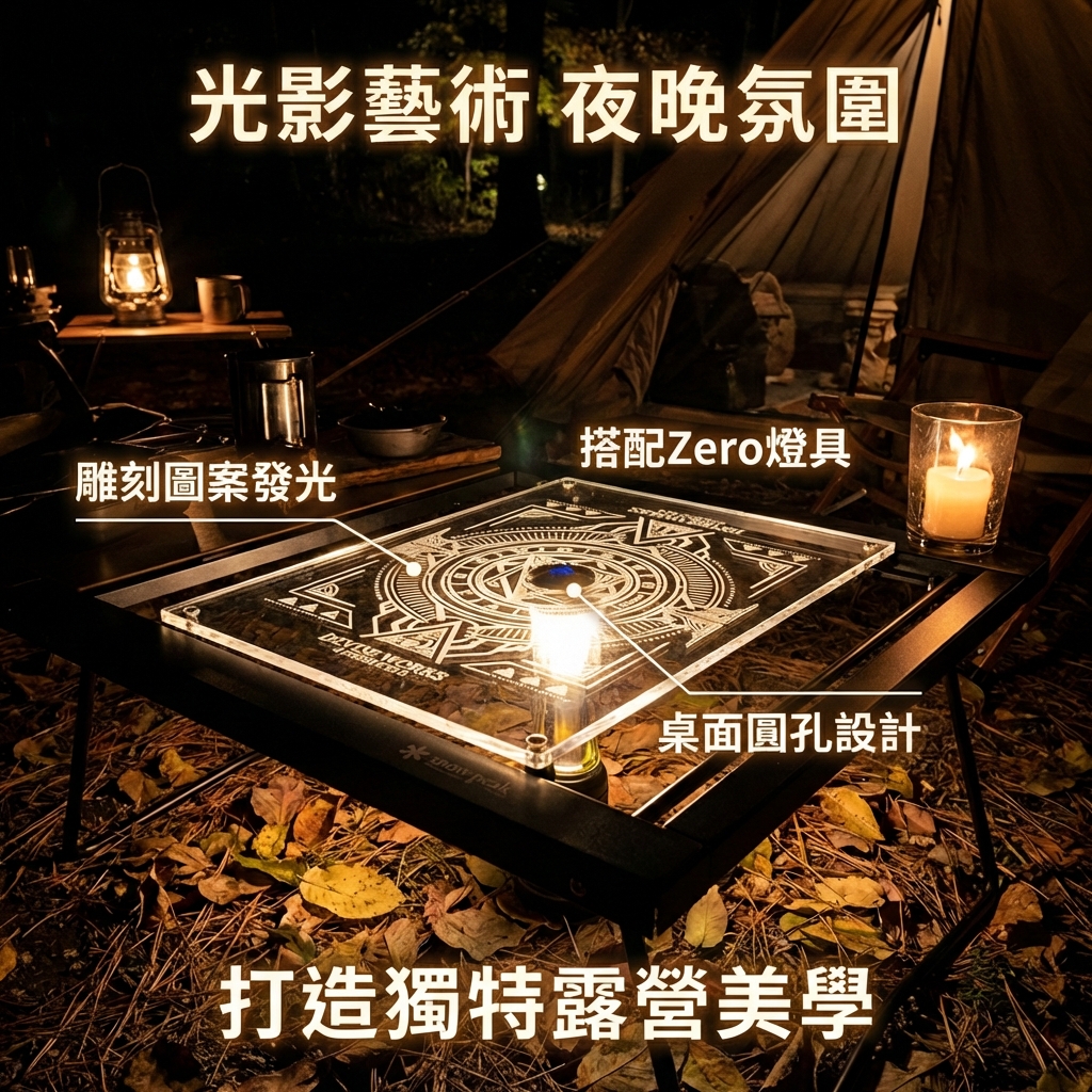 壓克力燈光板情境圖含文案