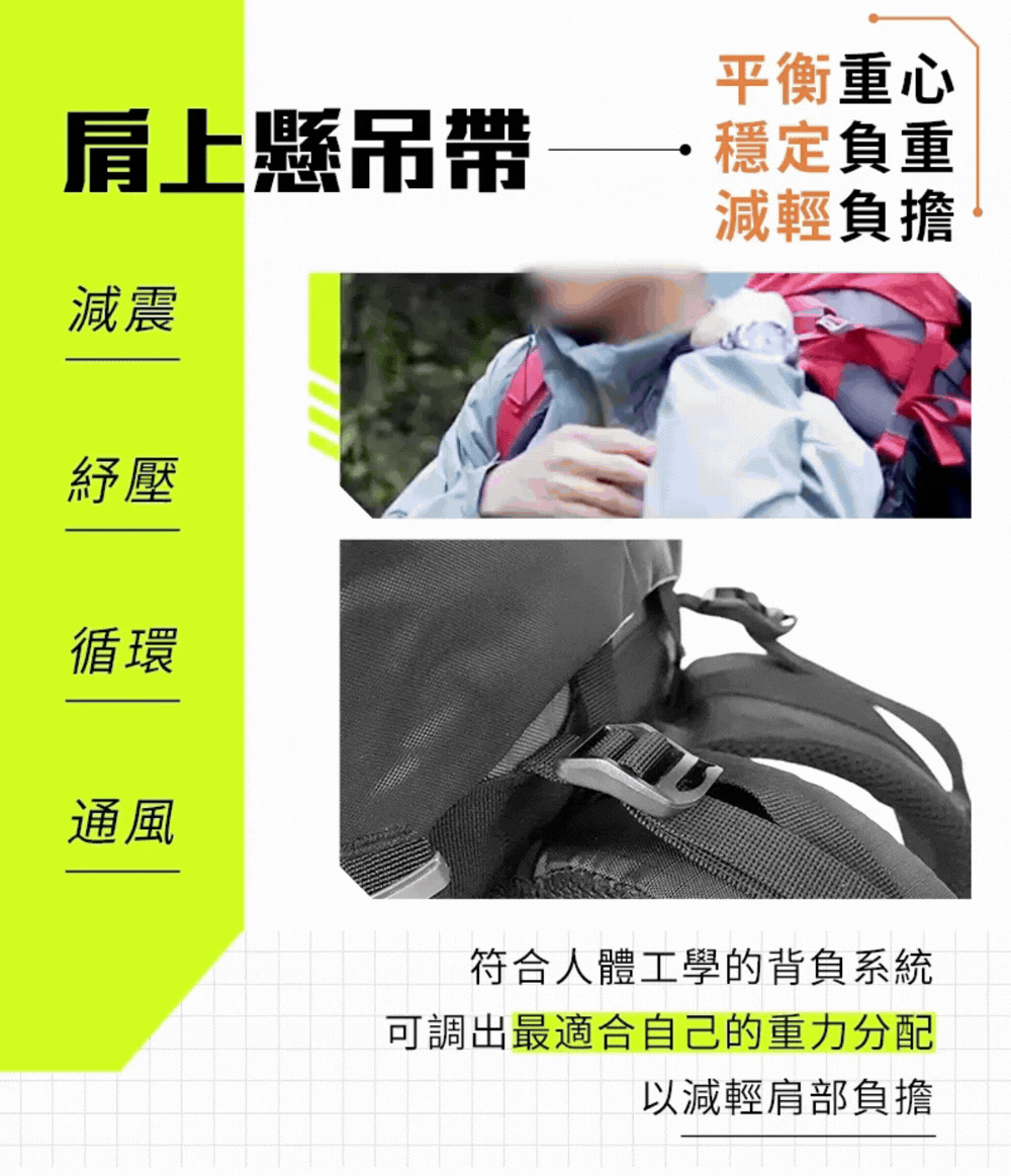 山人包55L