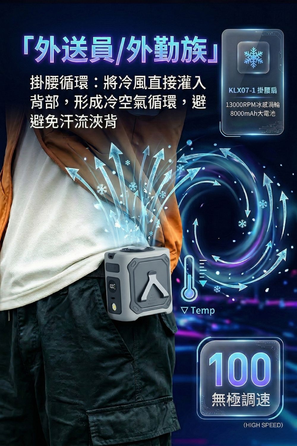 急速製冷外掛風扇2.0