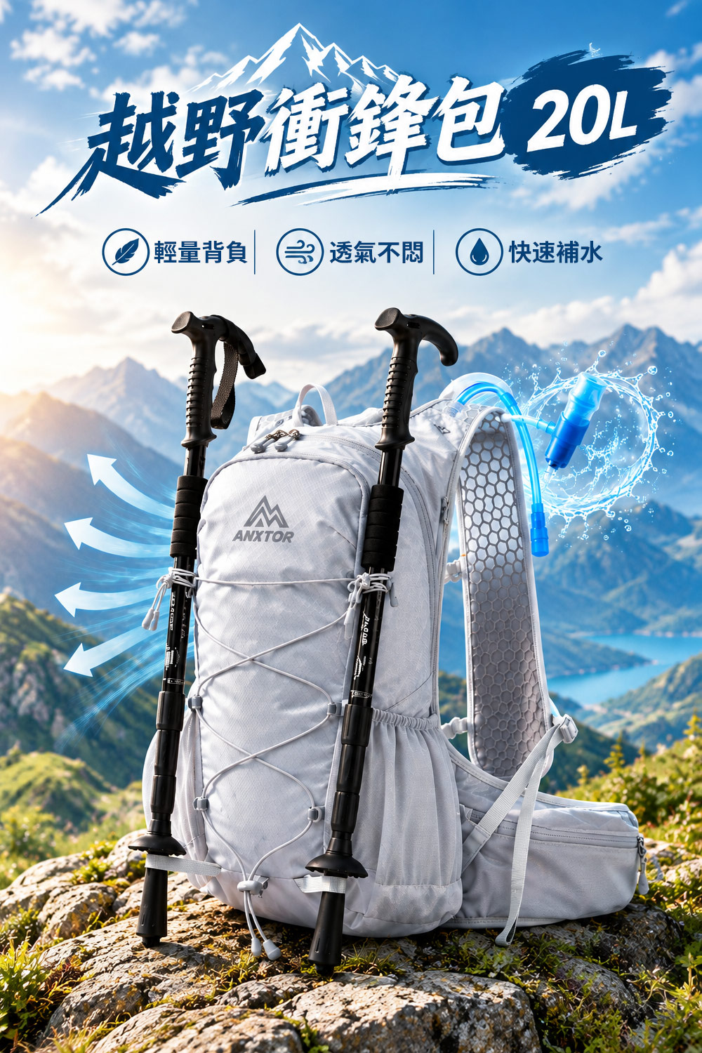 越野衝鋒包20L