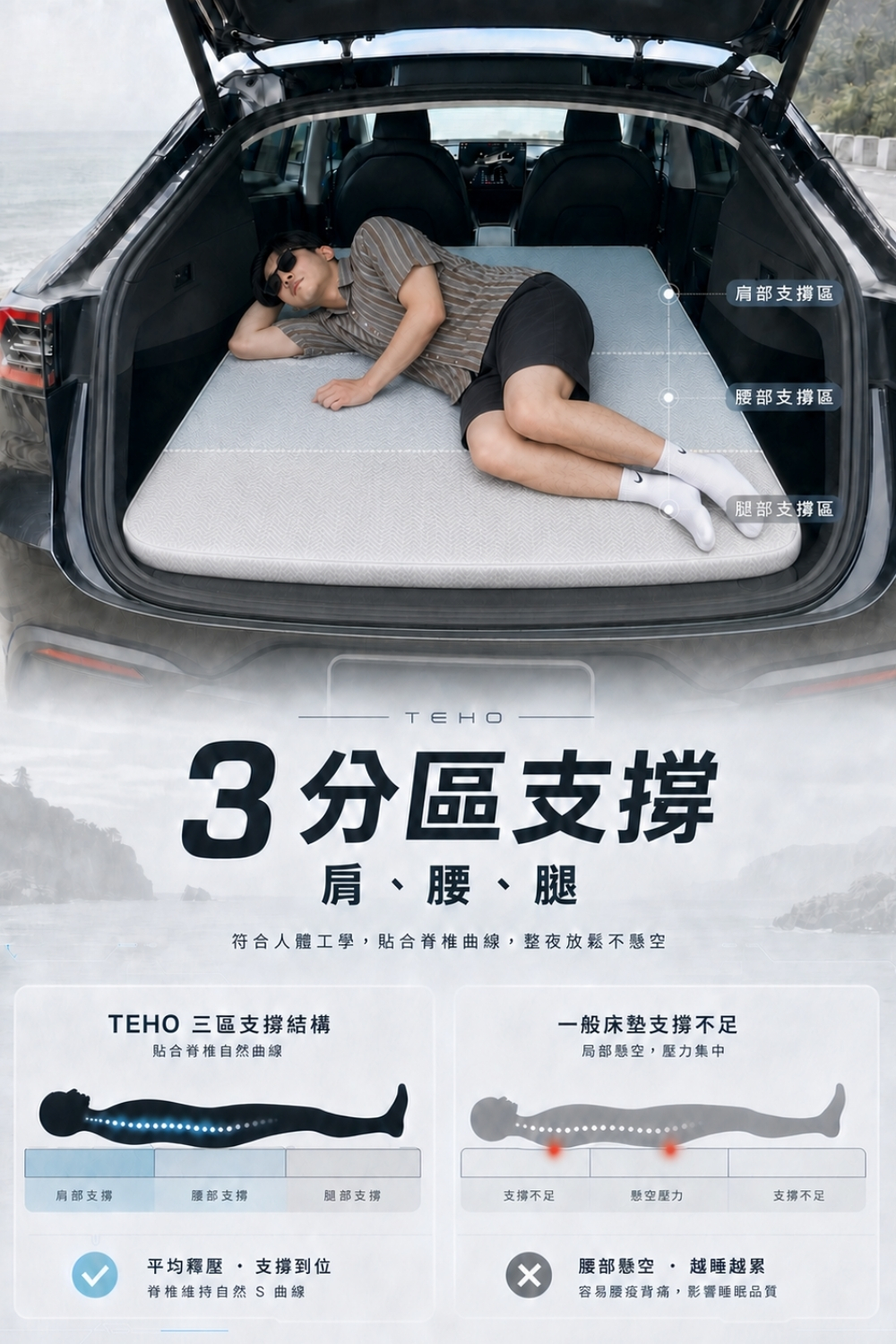 零收納隱形床墊