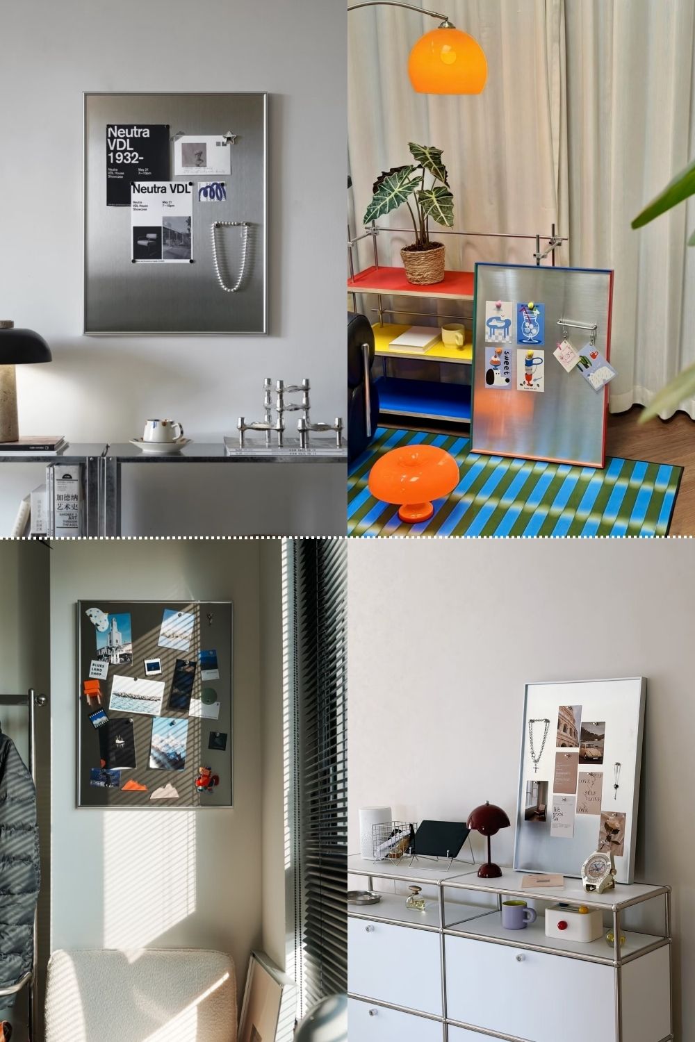 微型藝廊：不鏽鋼磁吸掛畫