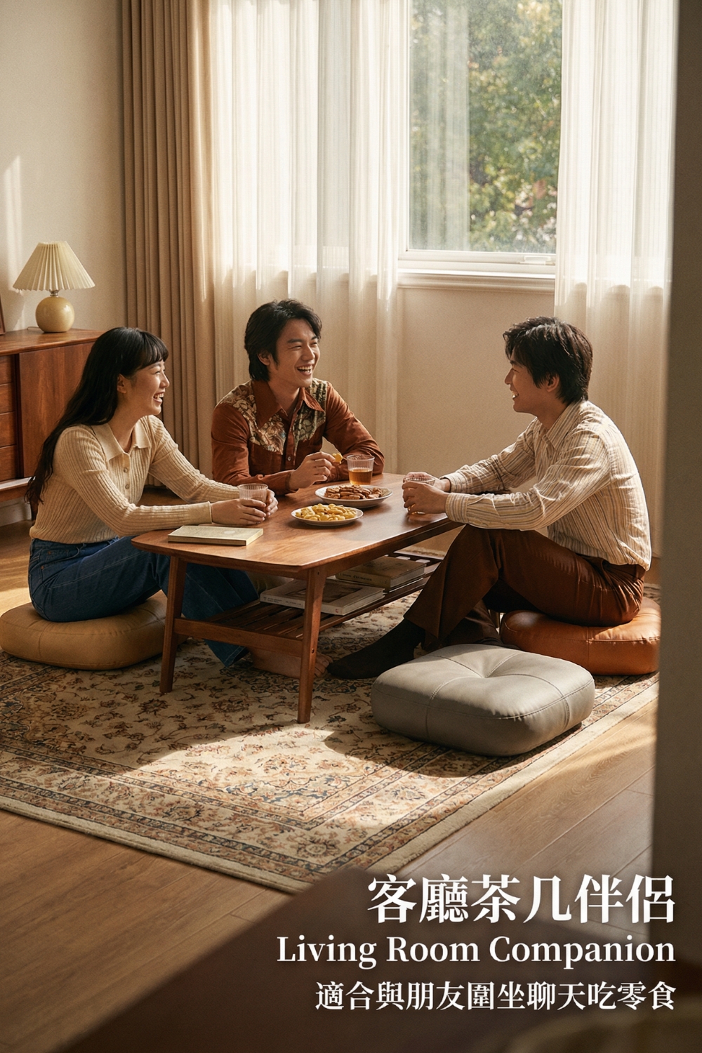 溫潤復古皮革坐墊