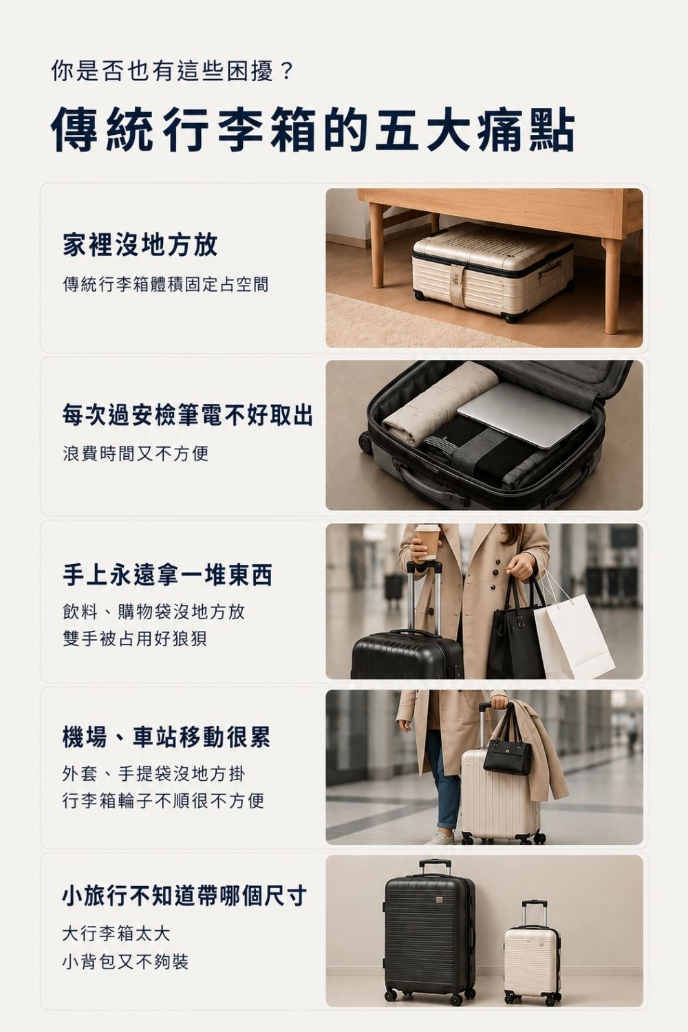 TRAVO旅人｜折疊行李箱