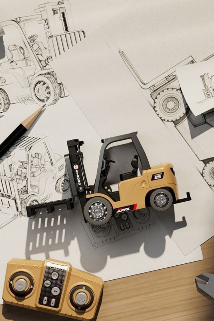 男人的玩具桌面迷你牙車