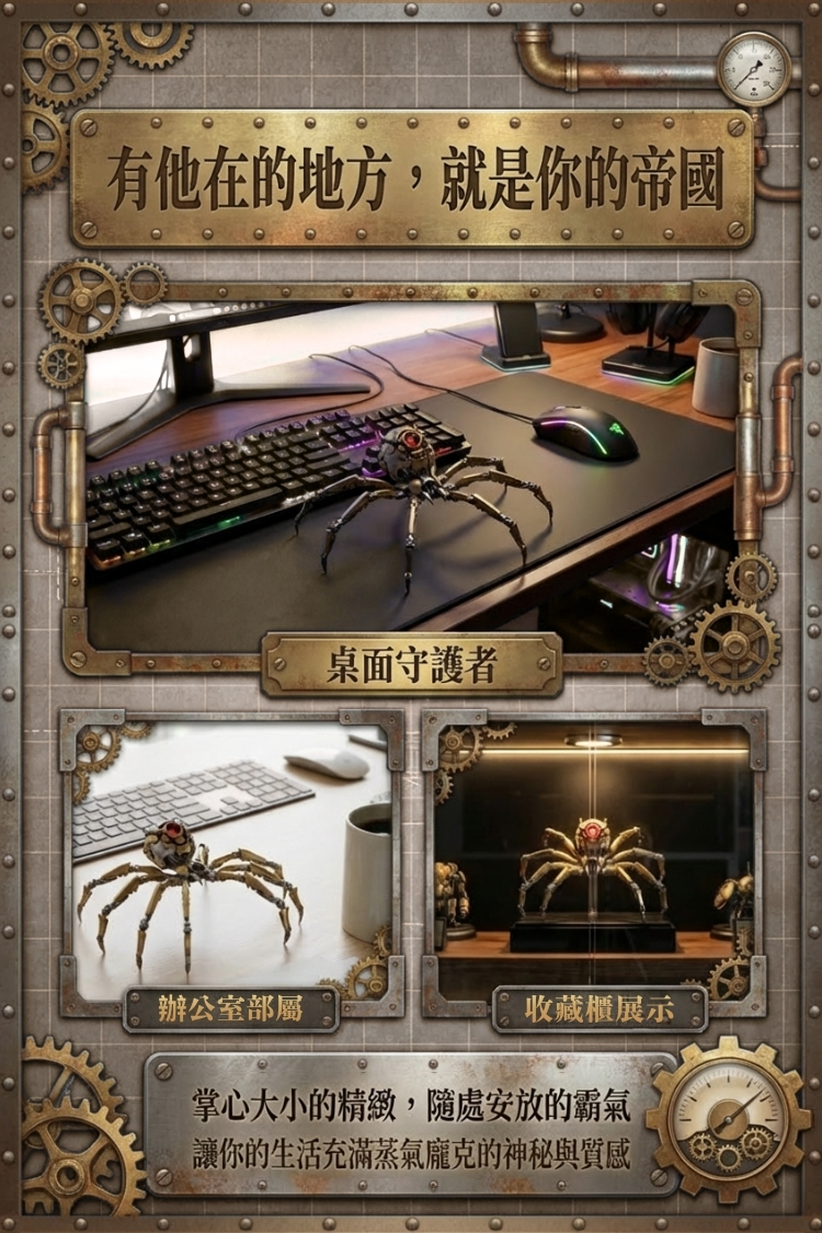 蒸氣潛行者-核心駭蛛