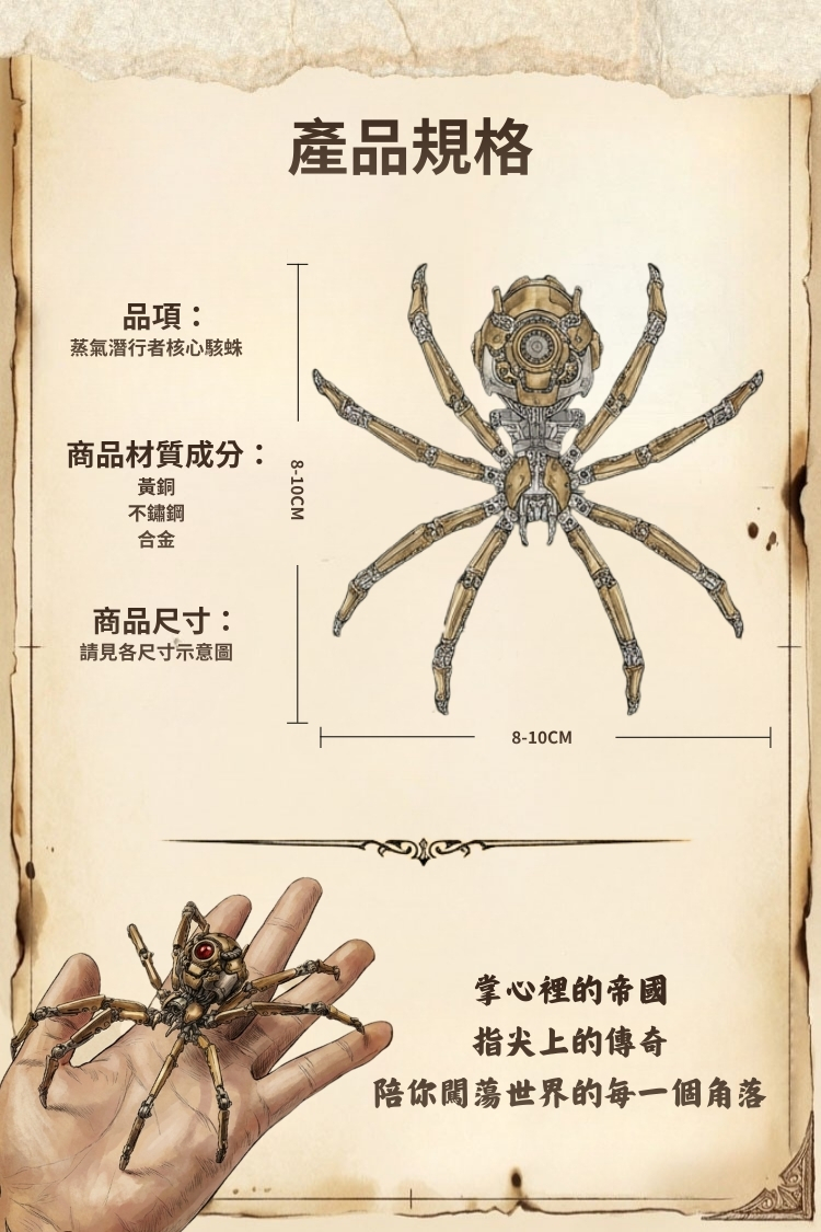 蒸氣潛行者-核心駭蛛